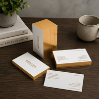 Cartes de vœux publicitaires de luxe personnalisées avec logo estampé à chaud, impression UV sélective sur divers types de papier, cartes postales et cartes de remerciement professionnelles