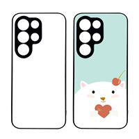 Coques de téléphone vierges 2D pour sublimation en gros, coques de téléphone portables durables noires pour Itel S26 Ultra