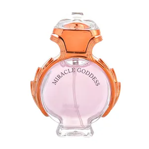 新しいデザインミラクル女神花の香水オリジナルの香り長持ちする香水スプレーメーカー
