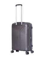 Sac de voyage unisexe à fermeture éclair de 20/24/28 pouces, ensemble de bagages en PP avec valise à roulettes en ABS PC et roue tournante pour un usage professionnel