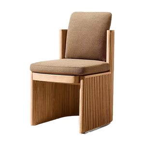 Cổ Điển Rắn Gỗ Tếch Bàn Ăn Đặt 4/<span class=keywords><strong>6</strong></span> Ghế Phong Cách Hiện đại Không Thấm Nước Ngoài Trời Ăn Uống Đồ Nội Thất Cho Gia Đình Họp - Product Image 4