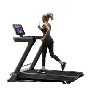 DC Motor 1.75HP Walking Running Machine Foldable Electric Treadmill for Home Gym Semi Commercial Use