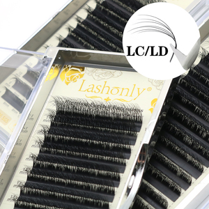 4D nhiều lớp Hoang Dã Fluffy cá nhân lông mi mở rộng 3D Camellia hiệu ứng rắn 3D + Fluffy tự nhiên phong cách Cashmere lông mi LC - Product Image 1