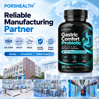 Capsule Probiotique Pylopass Fucoidan Marque Blanche, Formule Confort Gastrique et Soin H. Pylori, Stabilité Longue Durée, OEM ODM