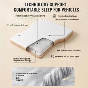 Colchones Inflables para Auto, Colchón de Aire Cómodo, Cama Inflable Plegable para Auto, Cama de Camping, Colchoneta para Dormir al Aire Libre, Colchón de Aire para Auto - Product Image 2