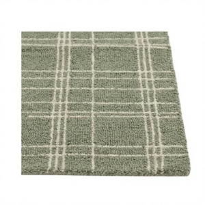 Tapis moderne en laine écologique, tufté, antidérapant, rembourré, adapté aux animaux domestiques, pour intérieur et extérieur, idéal pour la maison, les voyages, le camping et les pique-niques, vente en gros OEM - Product Image 1