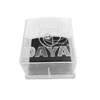 Mini-gobelet carré transparent de précision sur mesure pour fabricants d'articles d'art - Boîte de rangement pour pigments et godets d'aquarelle
