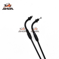 Câble d'accélérateur et câble de changement de vitesse SNOR pour moto XL883 XL1200 90cm 110cm 130cm 150cm