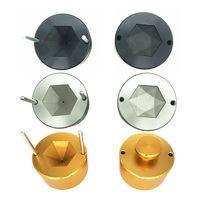 Machine à mouler des glaçons écologiques en aluminium usiné CNC personnalisable avec logo sur mesure pour outils de bar à whisky