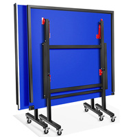 Vente en gros de table de ping-pong d'intérieur pliable professionnel équipement de fitness à domicile pour le sport ensemble de tennis de table à vendre