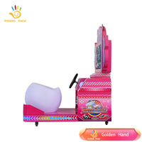 Machine d'arcade de simulation de course Happy Racing de 26 pouces, jeu à pièces pour enfants