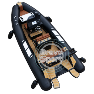 Hot bán 580cm thuyền chèo thuyền Heavy Duty nhôm hull bán cứng nhắc Inflatable thuyền sườn - Product Image 1