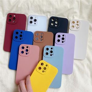 Custodia Morbida in TPU Antiurto con Protezione Lente Fotocamera per <span class=keywords><strong>iPhone</strong></span> 16 15 14 13 12 <span class=keywords><strong>11</strong></span> Pro Max, <span class=keywords><strong>Cover</strong></span> Posteriore in <span class=keywords><strong>Silicone</strong></span> - Product Image 1