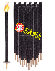 Mano llama 60 minutos señal tela de cera linterna de jardín procesión antorcha - Product Image 1