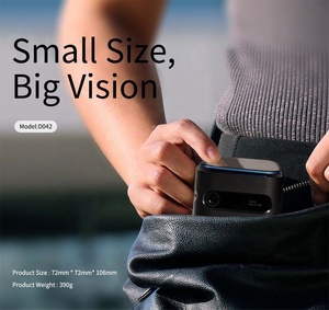 Touyinge โปรเจกเตอร์ <span class=keywords><strong>Android</strong></span> Smart Wifi <span class=keywords><strong>Pico</strong></span>,โปรเจคเตอร์ <span class=keywords><strong>Dlp</strong></span> แบบพกพาขนาดมินิโปรเจคเตอร์โฮมเธียเตอร์สมาร์ทโฟนแท็บเล็ต Pc โปรเจคเตอร์4K Beamer D042 - Product Image 6