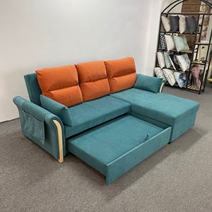 Sofá <span class=keywords><strong>cama</strong></span> estilo <span class=keywords><strong>italiano</strong></span> con almacenamiento, Camas para el hogar, sala de estar, sofá <span class=keywords><strong>cama</strong></span> a bajo precio, 1 unidad disponible - Product Image 4