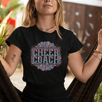 Strass thermocollants personnalisés pour vêtements et t-shirts, motif pompon de cheerleading, à presser à chaud