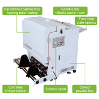 Xingyan Nouveau Séchoir à poudre DTF vertical automatique 60 cm à séchage rapide et haute efficacité, certifié CE, pour l'impression textile