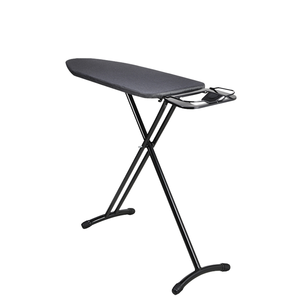 Table <span class=keywords><strong>à</strong></span> <span class=keywords><strong>repasser</strong></span> pliable extra <span class=keywords><strong>large</strong></span> réglable résistante <span class=keywords><strong>à</strong></span> la chaleur pour la chambre d'hôtel, 100% coton pour une utilisation dans la garde-robe - Product Image 1