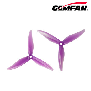 Hélice Gemfan 5129 para Dron de Carreras, 3 Aspas, Rosa Translúcido, para Accesorios de Vuelo - Product Image 1