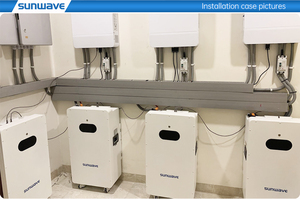 Système d'énergie solaire hybride Sunwave 20 kWh, batterie intégrée de grande capacité pour la sauvegarde solaire, utilisation quotidienne de l'énergie domestique - Product Image 6