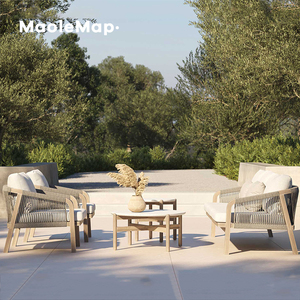 <strong>Garden</strong> Furniture Outdoor Bistro Rattan Sofa Hotel Patio Beach Sectional Couch Chairs for Restaurant Tables and Chairs <strong>love</strong> <strong>Seat</strong> - Product Image 5