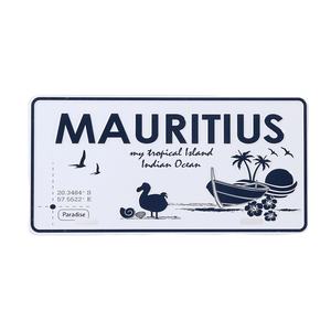 Máquina de grabado de placa de matrícula turística con logotipo 3D de diseño personalizado, recuerdos de coche de aluminio - Product Image 3