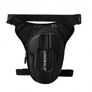 Bolsa de sillín de bicicleta de montaña de moda de PU suave, doble alforja trasera con múltiples bolsillos y cremallera a rayas, ¡gran oferta! - Product Image 2