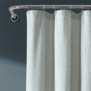 Rideaux <span class=keywords><strong>de</strong></span> <span class=keywords><strong>douche</strong></span> <span class=keywords><strong>de</strong></span> salle <span class=keywords><strong>de</strong></span> bain modernes à volants, personnalisés, <span class=keywords><strong>de</strong></span> designer, en polyester brodé, en vente chaude - Product Image 3