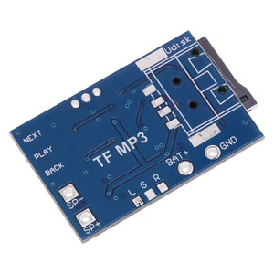TF MP3 Decoder Module 34.1x22.6mm 3.7V <b>5V</b> Supply With Memory Playback Audio Control Board - Product Image 3
