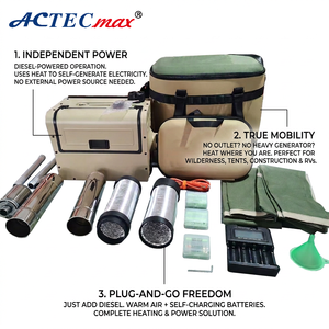 Chauffage diesel portable ACTECmax, autoalimenté, pour <span class=keywords><strong>camping</strong></span>-<span class=keywords><strong>car</strong></span>, camion, système de chauffage pour fourgonnette, chauffage diesel hors réseau, unité de climatisation - Product Image 1