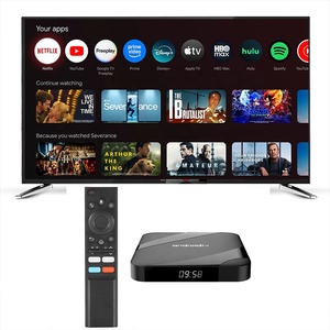 กล่องรับสัญญาณ IPTV Amlogic S905W2 รองรับการสตรีม 8K อุปกรณ์อินเทอร์เน็ต Ott แรม 4GB รอม 64GB สมาร์ทพรีเมียม ระบบปฏิบัติการ Google Android 14 กล่องทีวีรุ่นท็อป - Product Image 1