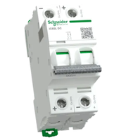 MCB Schneider Acti9 Pro DC IC65L 2P C16A Kurva B/C/D Li PA66 20kA/10kA/6kA 0.5A-63A 220/440/500V Original