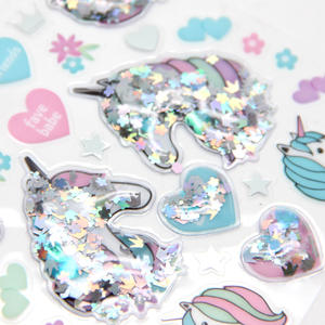 3D Bambini Del Fumetto Sveglio Divertente Cuore Del Giocattolo Agitare waggle <span class=keywords><strong>sticker</strong></span> - Product Image 1