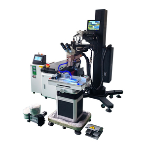 Máquina de soldadura láser de fibra para modificación de moldes metálicos 1000W 1500W 3000W, Láser para reparación de moldes de inyección y fundición a presión de brazos de grúa - Product Image 2