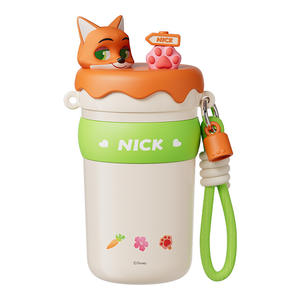 Vaso Térmico al Vacío, Taza de Regalo para Estudiantes, Taza Infantil de Dibujos Animados de Doble Bebida para Mujer de Alta Gama - Product Image 1