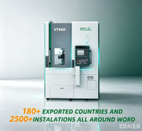 Tour vertical haute vitesse DRC VT600M à 3 axes, mono-broche, haute précision, avec commande CNC Fanuc et porte-outils à 12 postes