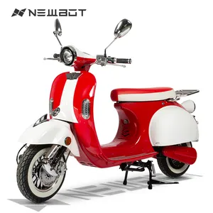 EEC Standard Road Legal Electric Scooter with 2000W Motor 60V Lithium Battery Disc Brake Removable Motorcycle Emoped