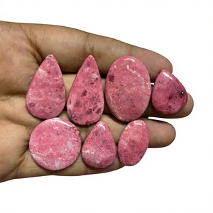Venta al por Mayor de Gemas FAIJAN, Piedra Semipreciosa Natural de Rajasthan, Tulita Rosa Oscuro de Alta Calidad, Gemas Sueltas Shiva Reiki Heli - Product Image 1