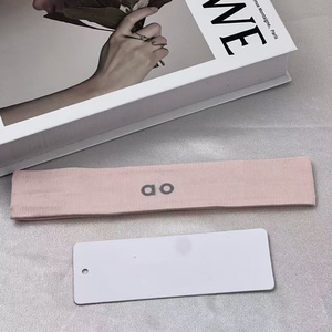 Unisex Yoga <strong>Wide</strong> Solid Color <strong>Headband</strong> with Embroidery <strong>for</strong> Outdoor Sports Elastic Non-Slip Sweat-Resistant - Product Image 2