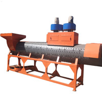 High quality plastic recycling line for label remover machine / label removing machine