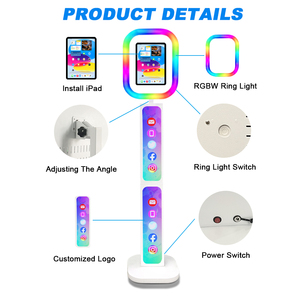 Carcasa para Fotomatón con Pantalla LCD de 9.7 Pulgadas para iPad, Panel para Selfies, Tamaño Opcional, Fácil Instalación, Máquina de Fotomatón para iPad para Fiestas - Product Image 5