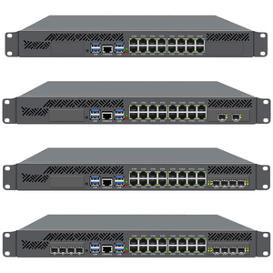 อุปกรณ์ไฟร์วอลล์แบบติดตั้งบนแร็ค 1U C612NP 16L 16 พอร์ต 2.5GbE ซีพียูคู่ Xeon E5 2650 V4 2695 V4 เซิร์ฟเวอร์รักษาความปลอดภัยเครือข่าย - Product Image 5