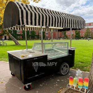 Nouveau 2025, Fourniture directe usine : Tricycle-chariot alimentaire avec congélateur pour la vente de glaces, idéal pour les commerces, les zones touristiques et les parcs. - Product Image 6