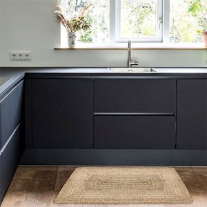 <span class=keywords><strong>Tapis</strong></span> en jute tressé à bord festonné, moelleux et doux, <span class=keywords><strong>pour</strong></span> chambre d'enfant, maison, centre musical, style ethnique vintage, salon, <span class=keywords><strong>sport</strong></span>, 10x12 pieds - Product Image 3