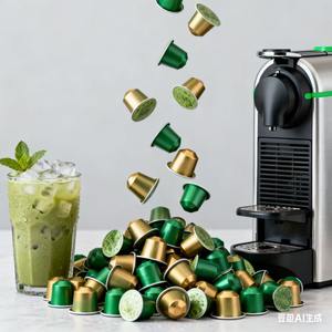 Dosettes de thé vert en gros Dosette Nespressoo avec une large compatibilité accouplement de la plupart des dosettes de capsules - Product Image 2