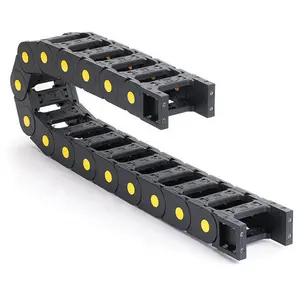 18 Series Plastic Nylon Cable Electric Drag Chain For Cnc