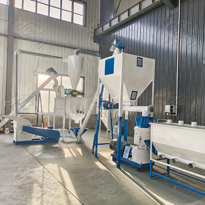 Ligne de production automatique de granulés d'alimentation animale 10 t/h/usine de moulin à granulés pour la fabrication de granulés d'alimentation animale - Product Image 3