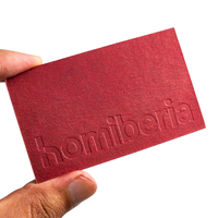 Tarjetas de presentación personalizadas de alta calidad con impresión de logotipos en lámina dorada