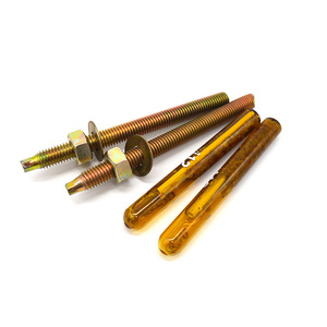 Ancre chimique galvanisée, goujon <span class=keywords><strong>d</strong></span>'<span class=keywords><strong>ancrage</strong></span> chimique, capsule <span class=keywords><strong>d</strong></span>'<span class=keywords><strong>ancrage</strong></span> chimique, <span class=keywords><strong>tige</strong></span> filetée de fixation chimique - Product Image 5